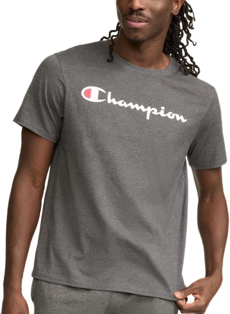 Champion Men's Heritage Short Sleeve Tee, Men’s T-Shirts, Vintage Shirts, Men’s Tee Shirts, Graphics - Image 1