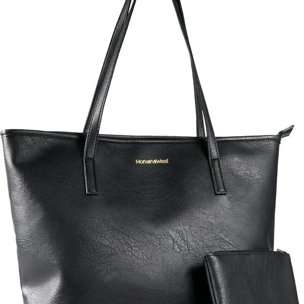 Montana West Tote Bags Vegan Leather Purses and Handbags for Women Top Handle Ladies Shoulder Bags