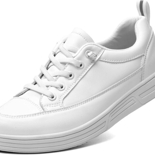 Non-Slip Shoes for Women - Waterproof, Lightweight, Comfortable, Stable, Suitable for Food Service, Nursing, and Crew Work.